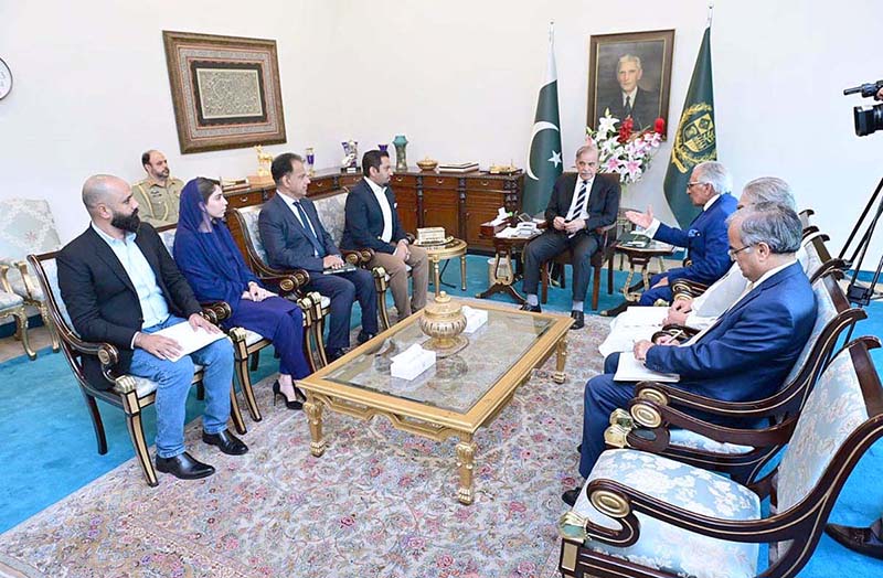 CEO Chromatic, Shariq Khan calls on Prime Minister Muhammad Shehbaz Sharif