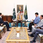 MNA Ali Musa Gillani calls on Prime Minister Muhammad Shehbaz Sharif