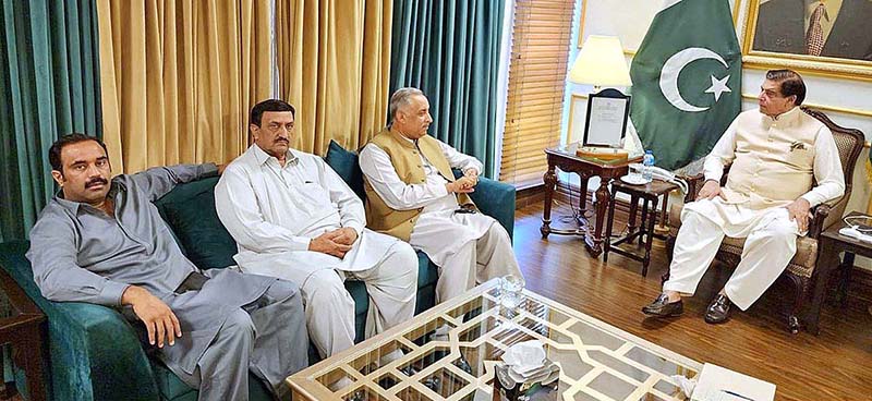 President Kissan Ittehad Council Khalid Mehmood Khokhar called on Speaker National Assembly Raja Pervez Ashraf