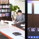 Finance Minister Senator Mohammad Ishaq Dar held a virtual meeting with H.E. Andrew Mitchell Britain’s Minister of State in the Foreign, Commonwealth & Development Office (FCDO)