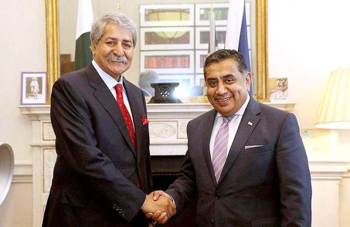 Minister of State Foreign Commonwealth & Development Affairs UK, Lord, Tariq Ahmad and Federal Minister for Commerce Syed Naveed Qamar hold a productive meeting in London to discuss the current political and economic situation in Pakistan as well as trade and investment opportunities between both countries