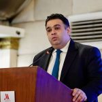 MOS/SAPM on Public Communication & Digital Platforms Fahd Haroon delivering a keynote speech at Microsoft EduDay event