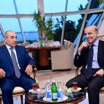 Prime Minister Muhammad Shehbaz Sharif arrived in Baku on a two day official visit to Azerbaijan. First Deputy Prime Minister of Azerbaijan, Yagub Eyyubov, Deputy Foreign Minister Elnur Mammadov, Azerbaijan’s Ambassador to Pakistan Khazar Farhadov and Pakistan Ambassador to Azerbaijan Bilal Hayee received the Prime Minister at the airport