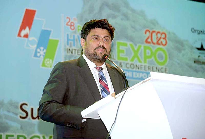 Governor Sindh Kamran Tessori addressing the inauguration ceremony of 28th HVACR International Expo and Conference 2023
