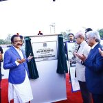 Prime Minister Muhammad Shehbaz Sharif laying the foundation stone of SPU and Dolphin Headquarters