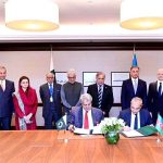 Prime Minister Muhammad Shehbaz Sharif witnesses the signing of Statement of Understanding between Pakistan and Azerbaijan for promotion of trade between the two countries