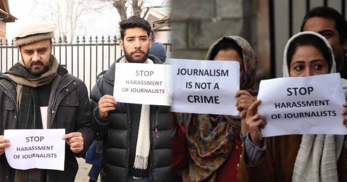 Journalists vow to become voice of Kashmiris