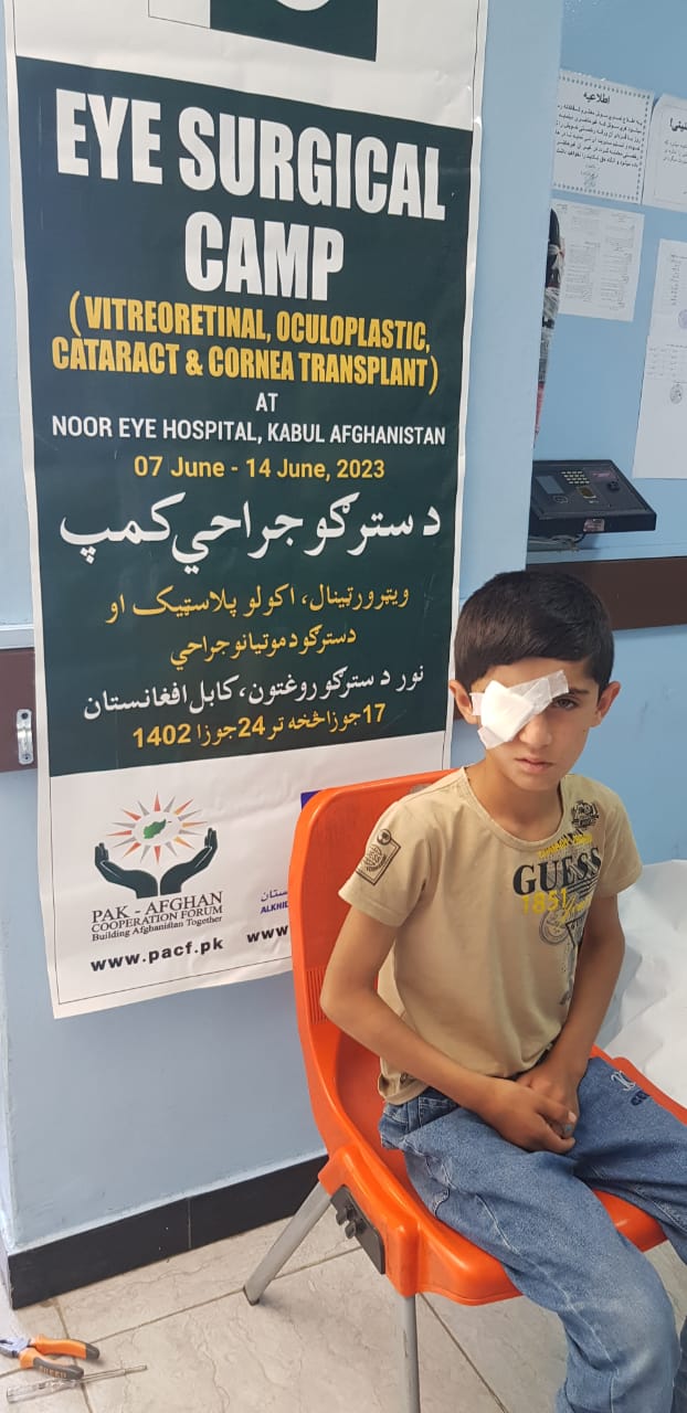 PACF arranges free eye camp at Noor Eye Hospital in Kabul