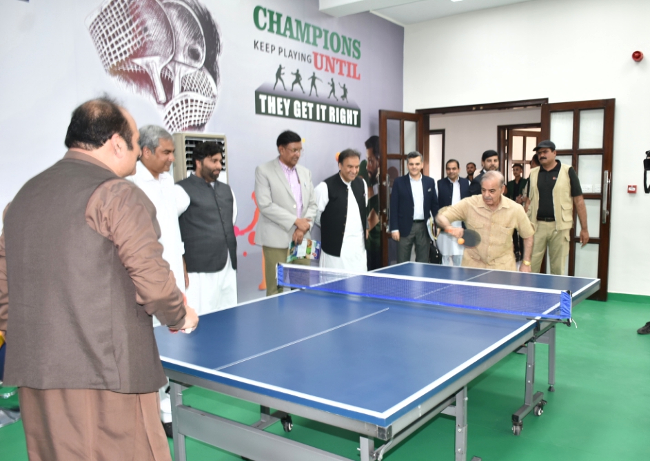 PM visits Sabzazar Sports Complex in Lahore