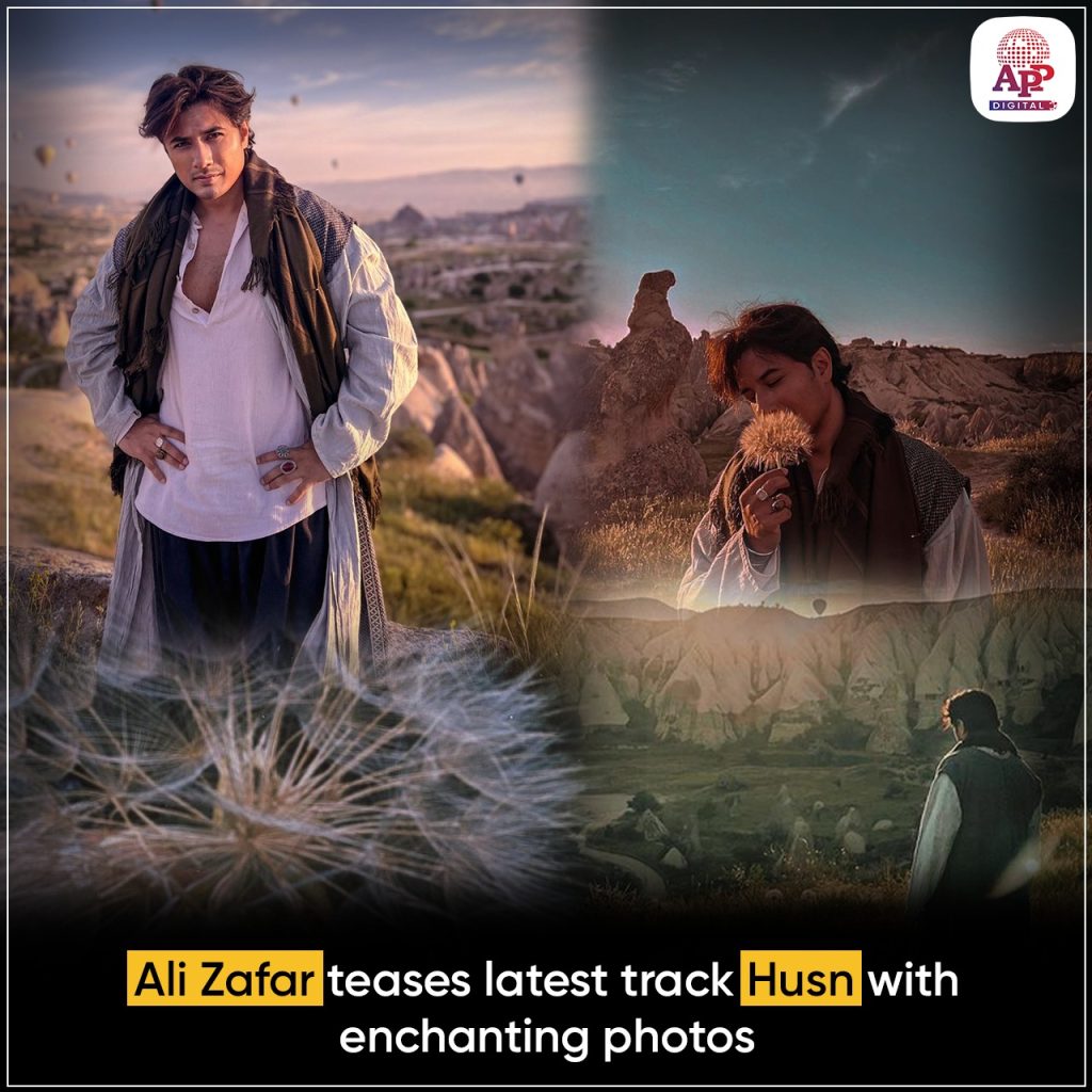 Ali Zafar gives sneak peek of latest track ‘Husn’