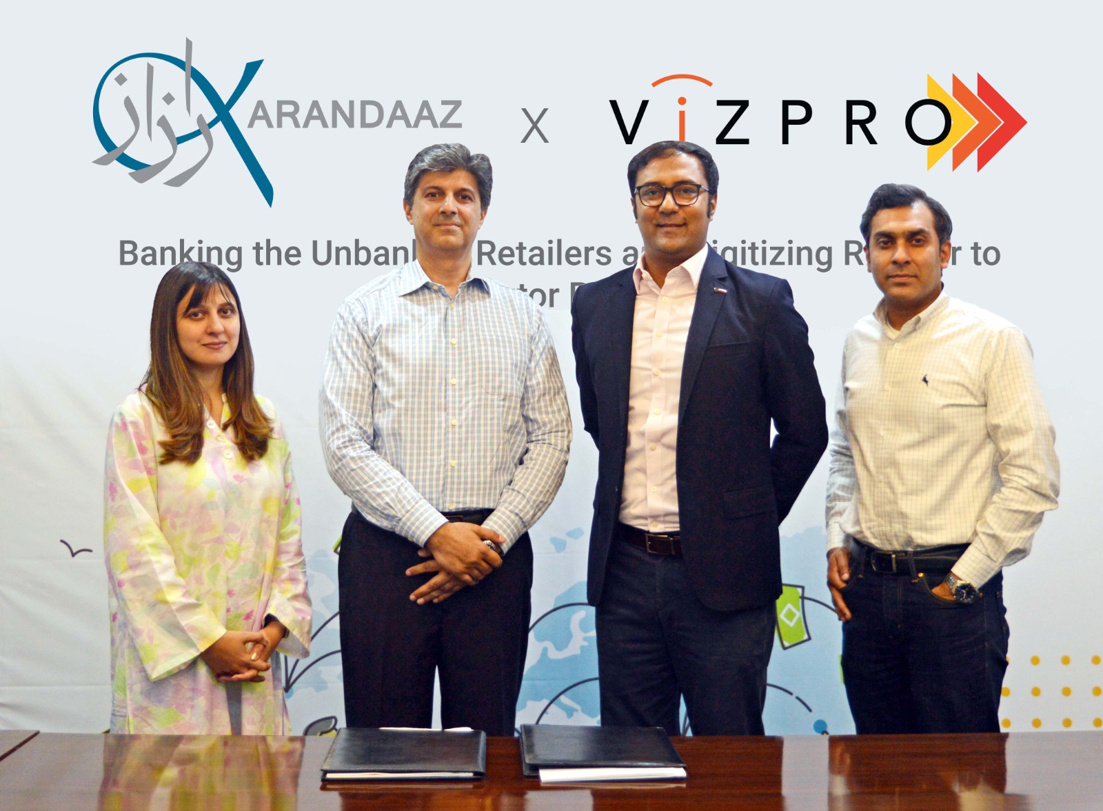 Karandaaz, Vizpro join hands to digitization of retailer to distributor payments