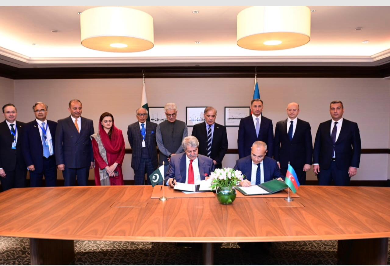 Pakistan, Azerbaijan sign document to boost trade cooperation