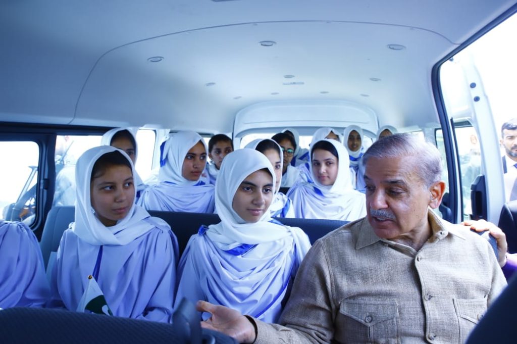 PM donates 4 transport vans for orphan children at Pakistan Sweet Homes