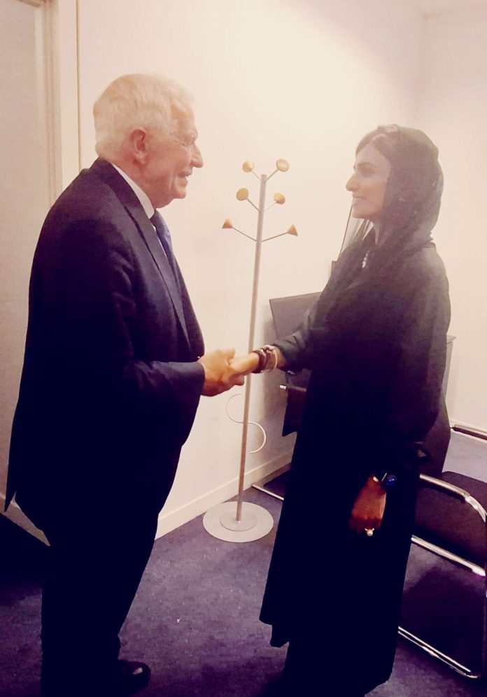 Hina Khar meets EU's high representative/President