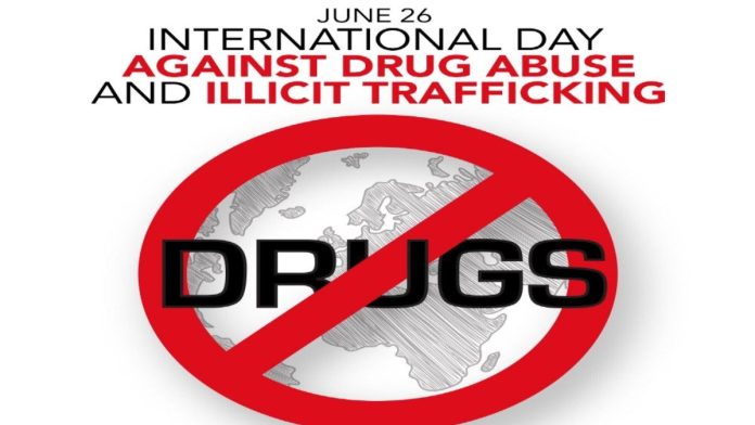 International Day Against Drug Abuse and Illicit Trafficking to be marked on June 26