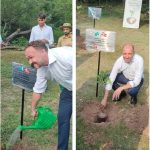 Danish Minister visits Trail-5, plants Amaltas Tree to highlight nature conservation