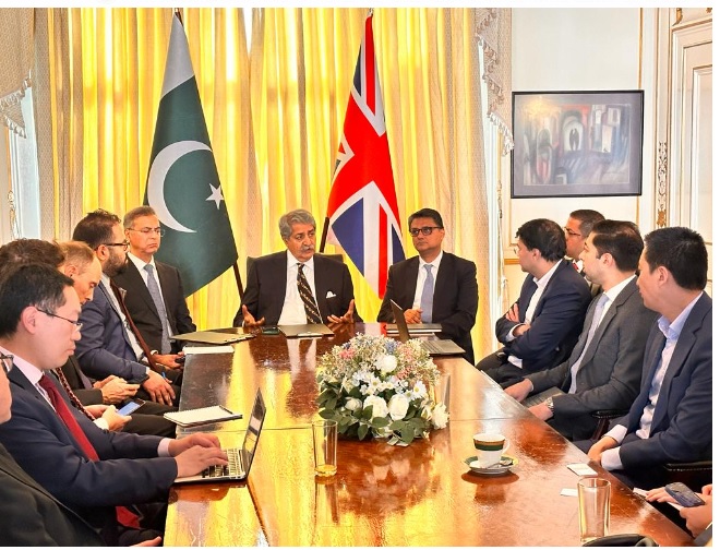 Commerce minister shares Pakistan’s investment potential with leading firms