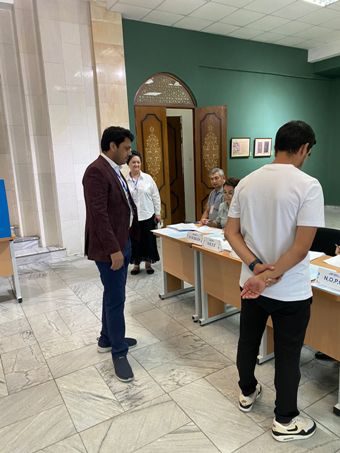Voting underway in Uzbekistan’s Presidential Elections