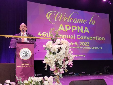 Masood Khan urges Pakistani-American doctors to stay united, lauds contribution to socio-economic sectors