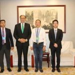 Ahsan Iqbal holds meetings with Chinese companies' representatives