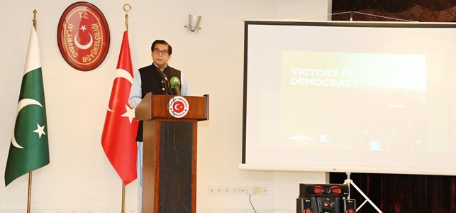 Turkish people's struggle to defend democracy to be remembered in history: Speaker NA
