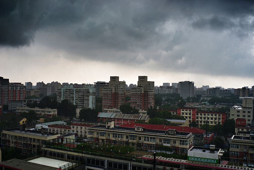 Beijing to experience heavy rainstorm from Saturday night to Sunday morning