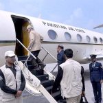 Prime Minister Muhammad Shehbaz Sharif departs for UAE on his one day visit to offer condolences on the demise of Sheikh Saeed Bin Zayed Al-Nahyan