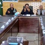 Turi visits security Control Room at Parachinar