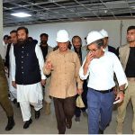 Prime Minister Muhammad Shehbaz Sharif visits the under-construction Nistar II Hospital