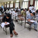 Matric students across KPK participate in Goodwill and CUSIT Talent Scholarship Test held by Peshawar Model Degree Colleges.