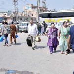 People arriving back to the city after spending Eid holidays with their family members in hometowns