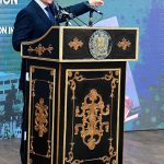 Prime Minister Muhammad Shehbaz Sharif addresses the launching ceremony of Pakistan Endowment Fund for Education & Incorporation of Coding and Constitution in the National Curriculum of Pakistan