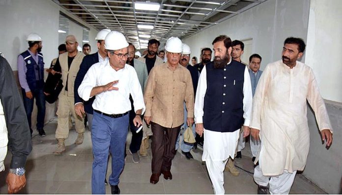 Prime Minister Muhammad Shehbaz Sharif visits the under-construction Nistar II Hospital Prime Minister Muhammad Shehbaz Sharif visits the under-construction Nistar II Hospital