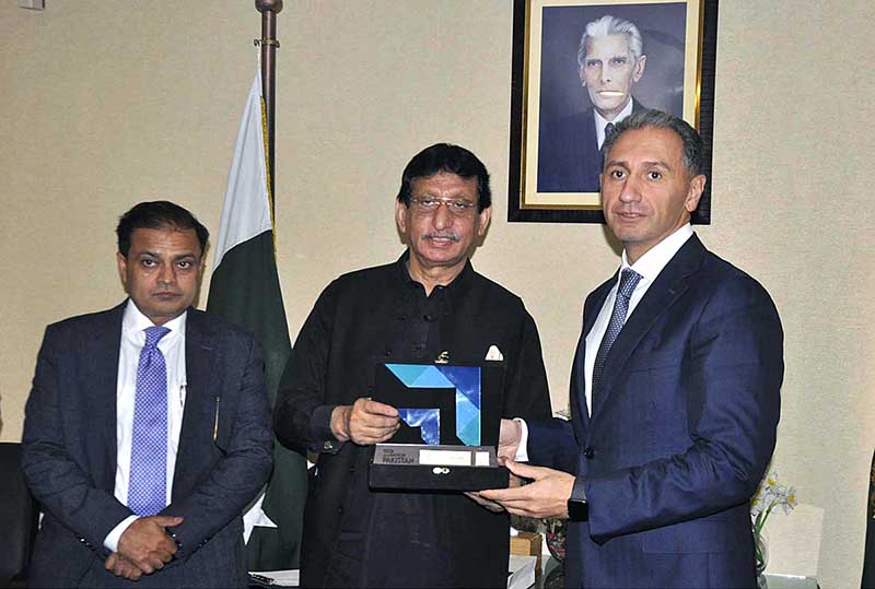 Federal Minister for IT and Telecommunication Syed Amin Ul Haque chair a meeting along with Azerbaijan Minister for Digital Development & Transport |Mr. Rashad Nabiyev at IT Ministry