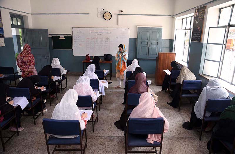 Matric students across KPK, participated in Goodwill and CUSIT Talent Scholarship Test held by Model Degree colleges