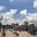 An eye-catching view of clouds hovering over the sky