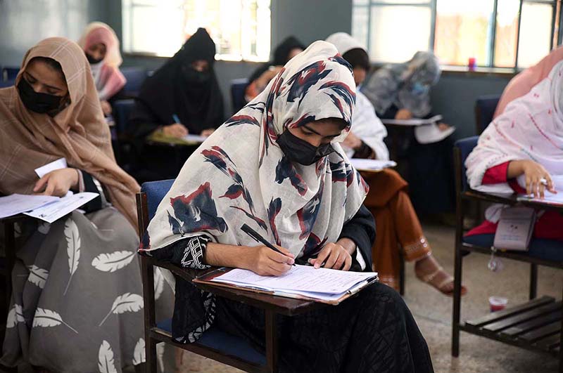 Matric students across KPK, participated in Goodwill and CUSIT Talent Scholarship Test held by Model Degree colleges