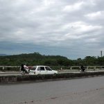An attractive view of thick clouds hovering over the skies of the Federal Capital
