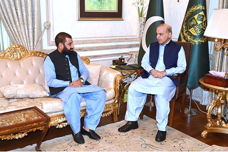 Special Assistant to Prime Minister Malik Abdul Ghaffar Dogar calls on Prime Minister Muhammad Shehbaz Sharif.
