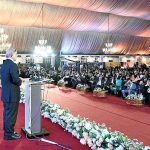 Prime Minister Muhammad Shehbaz Sharif addresses the Export Awards Ceremony