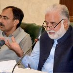 Federal Minister for Parliamentary Affairs Mr. Murtaza Javed Abbasi as Chief Secretary in charge of Prime Minister's Public Affairs and Complaints Wing is addressing an open Kacheri at Lahore office
