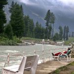 A beautiful view of Dir River at Kumrat Valley