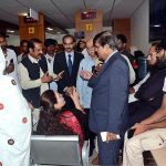 Ahmad Farooq Senior Advisor to Federal Ombudsman is visiting Executive Office of Regional Passport Office at Koh-e-Noor Chowk