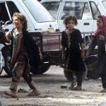Gypsy girls searching valuables while shuttling in Federal Capital
