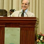 Prime Minister Muhammad Shehbaz Sharif addresses the ground breaking ceremony of the main campus of National University of Technology