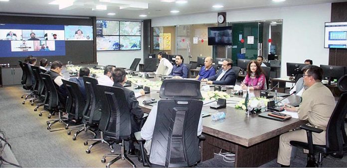 Chairman NDMA presiding Special Session of NEOC on monsoon situation