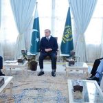 The Foreign Minister of Switzerland Ignazio Cassis calls on the Prime Minister Shehbaz Sharif in Governor House