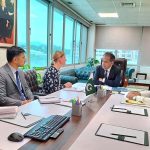 British Director Development Programme called on Federal Secretary Health Iftikhar Shallwani in his office