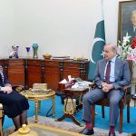 Pang Chunxue, The Chargeé D'affaires of the Chinese Embassy in Pakistan calls on Prime Minister Muhammad Shehbaz Sharif
