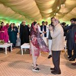 Prime Minister Muhammad Shehbaz Sharif acknowledging and lauding the female entrepreneurs who got successful with the help of Prime Minister's Youth Business and Agriculture Loan Scheme